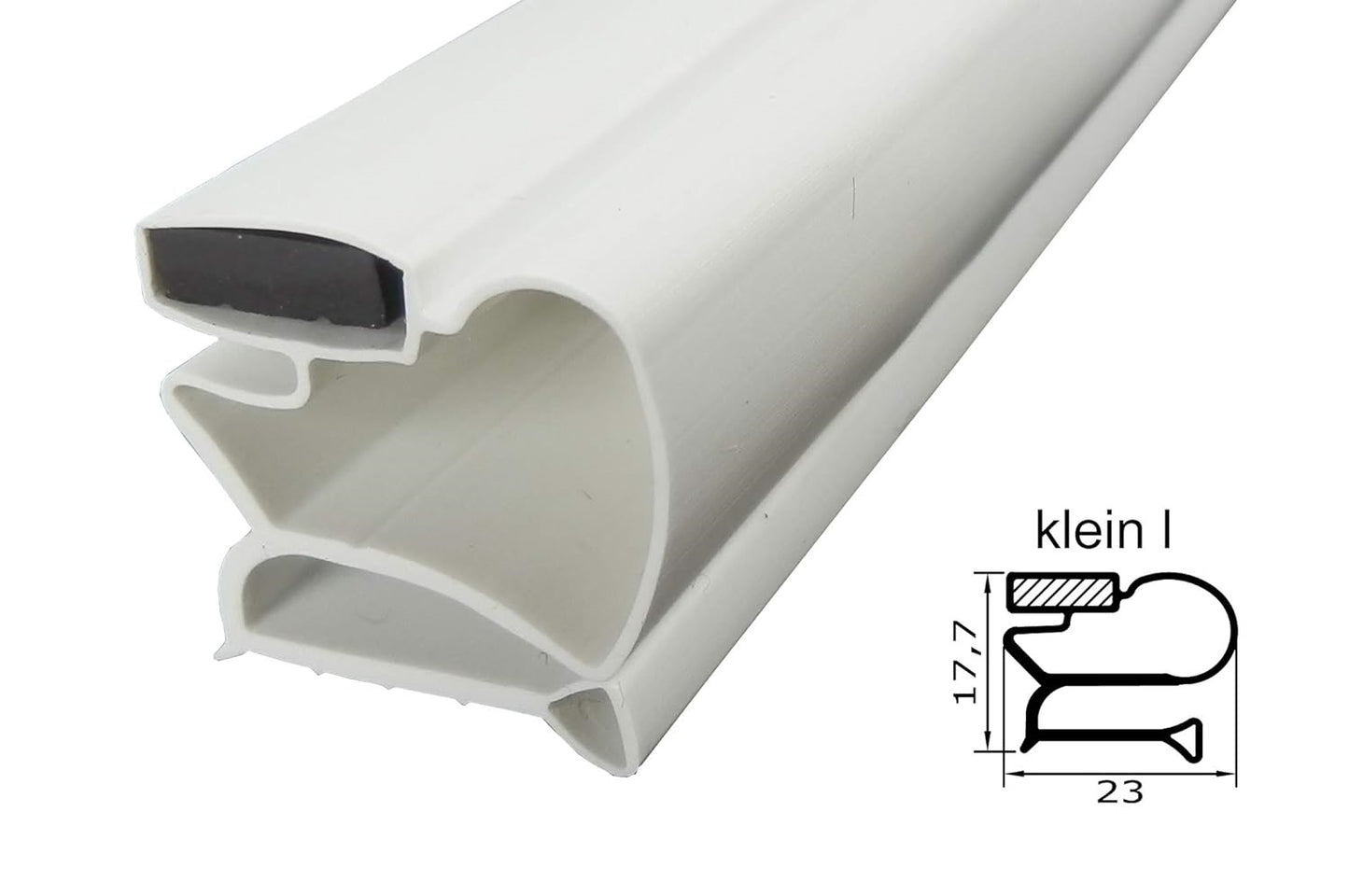 Magnetdichtung - Profil klein l inkl. Magnetband - Länge: 2000mm