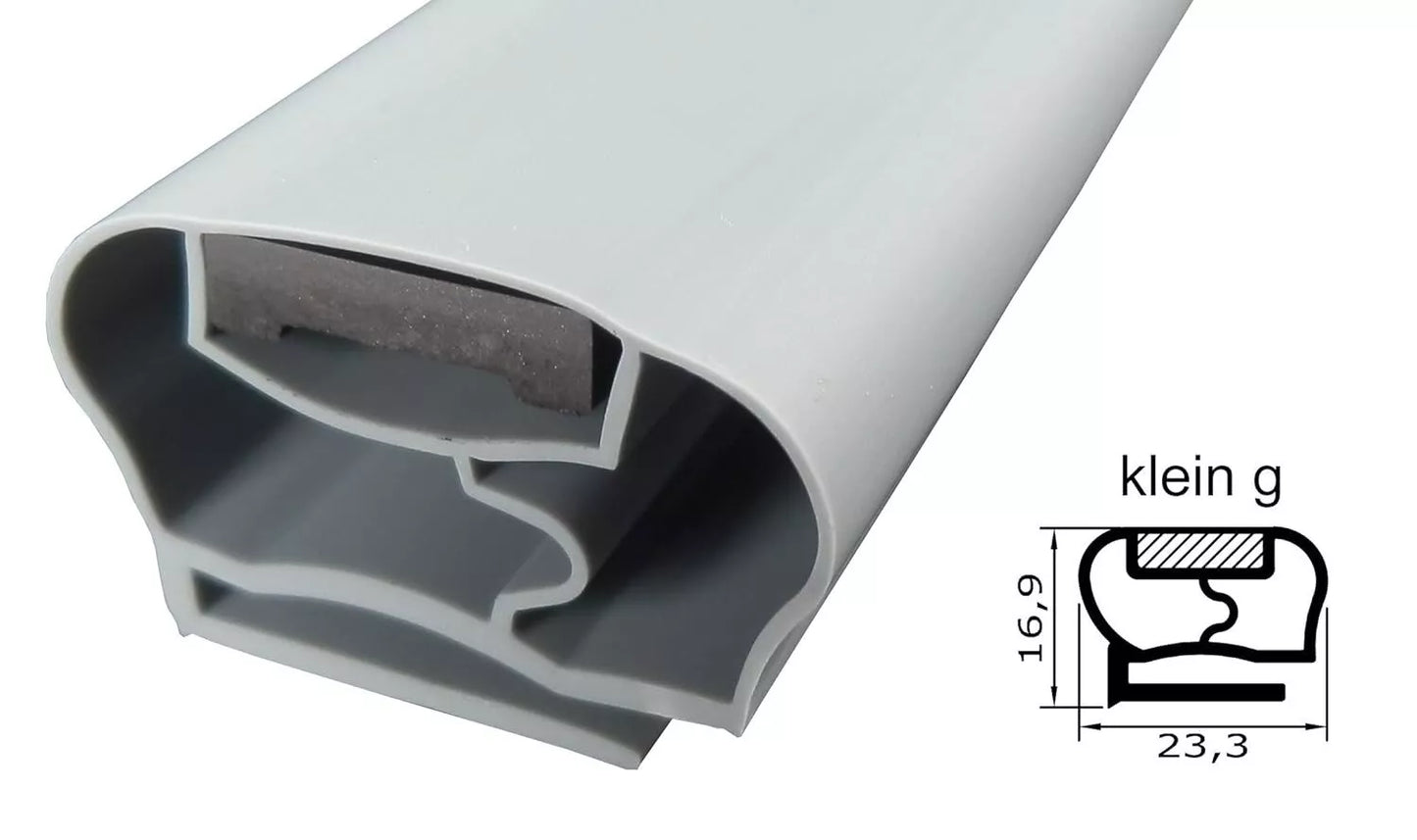 Magnetdichtung - Profil klein g inkl. Magnetband - 2000mm