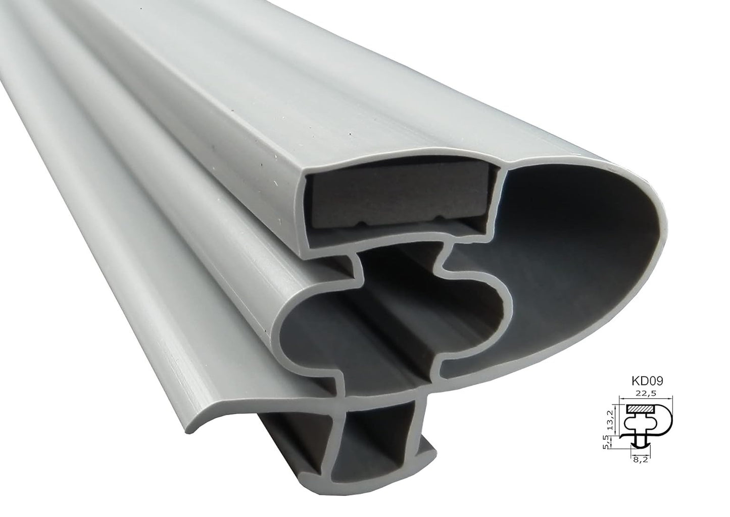 Magnetdichtung - Profil KD09 inkl. Magnetband - auf Maß