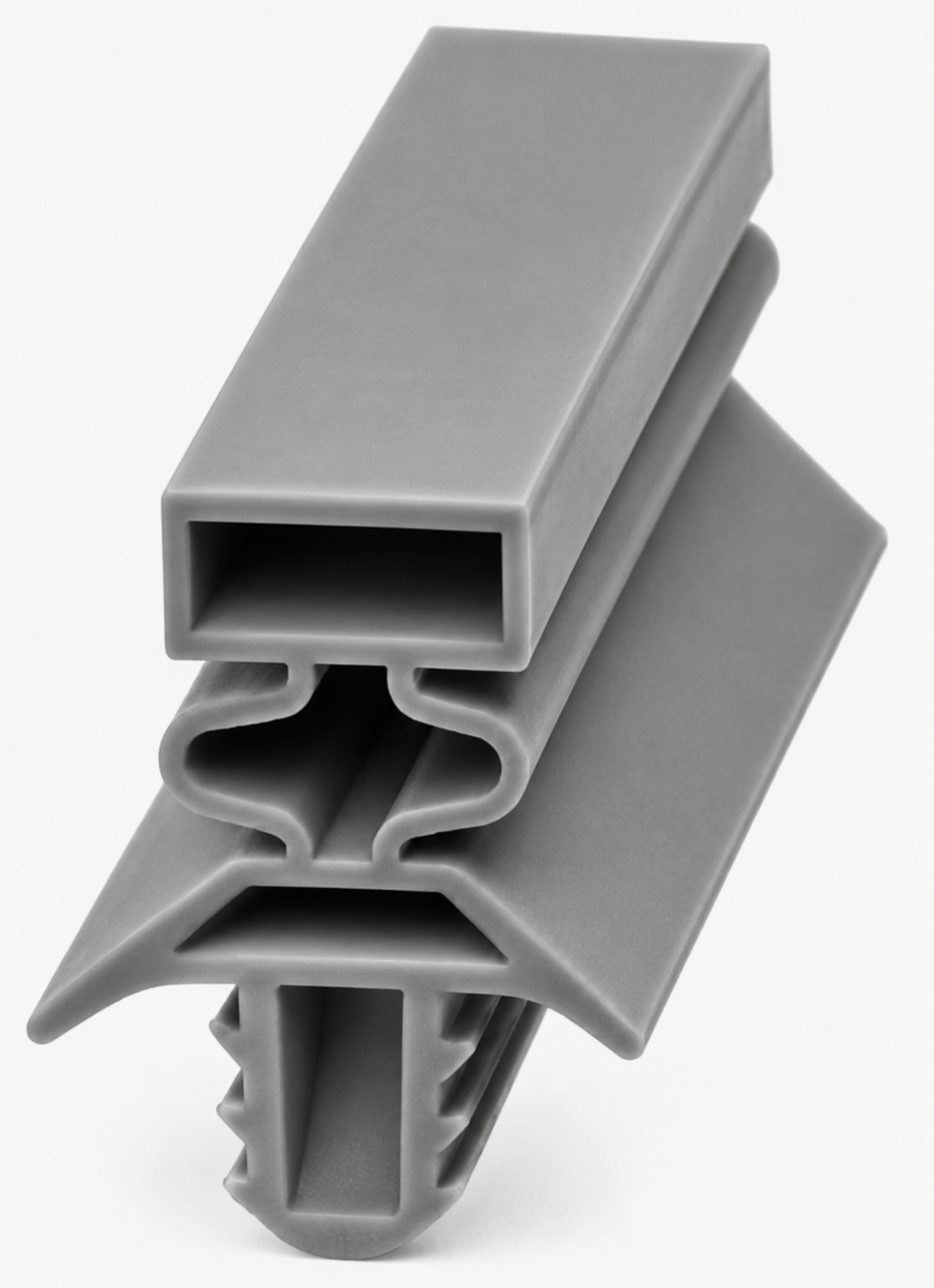 Magnetdichtung - Profil KD10 inkl. Magnetband - Länge: 2500mm